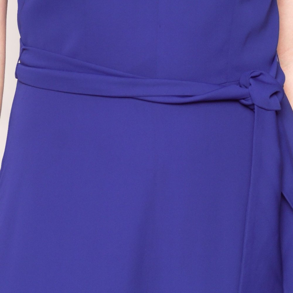 AMANDA UPRICHARD Sapphire Blue Lamar Jumpsuit NWT - Picture 3 of 7